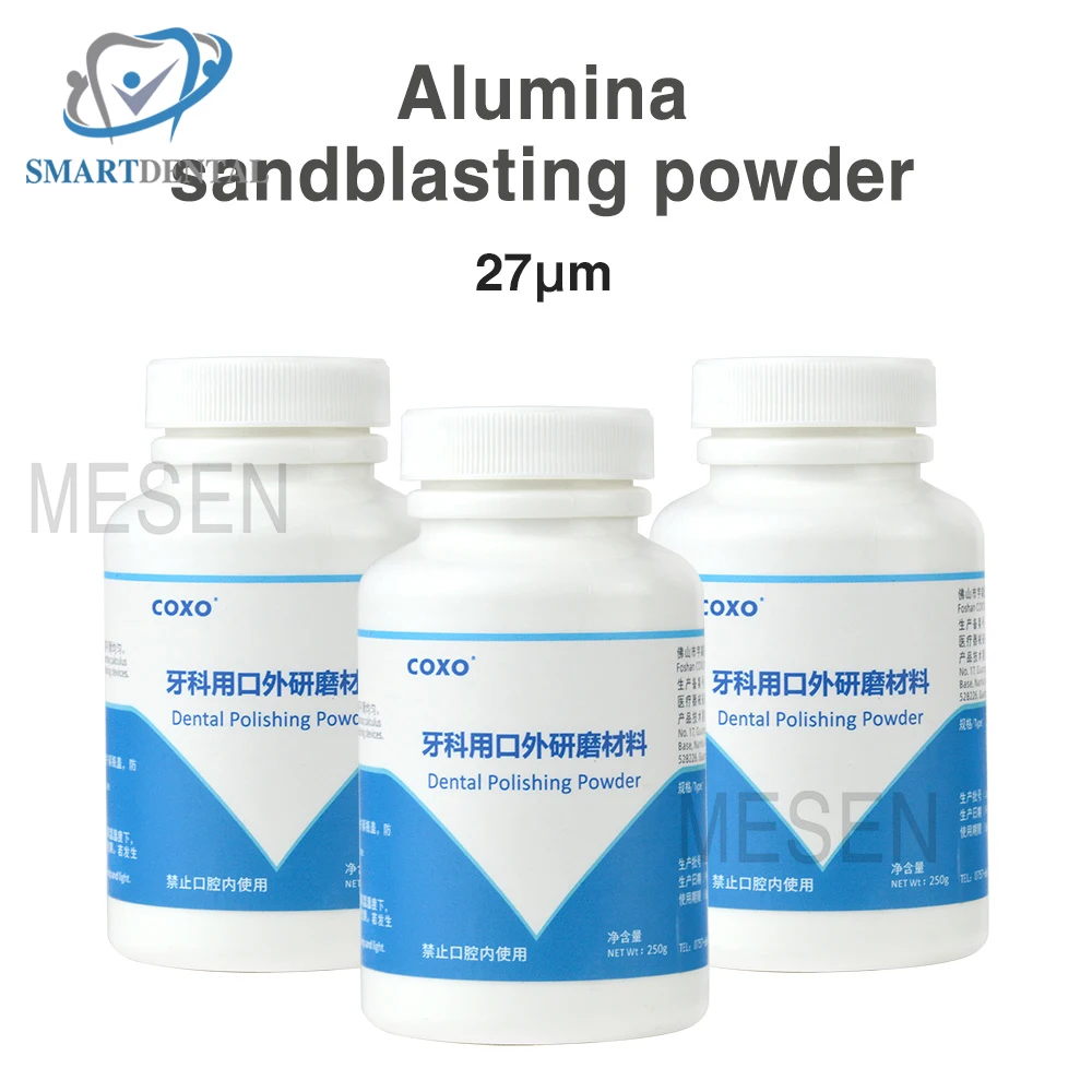 Dental Aluminum Oxide Powder Use for COXO Dental Aluminum Oxide Microblaster Air Polisher Dental Abrasive Machine