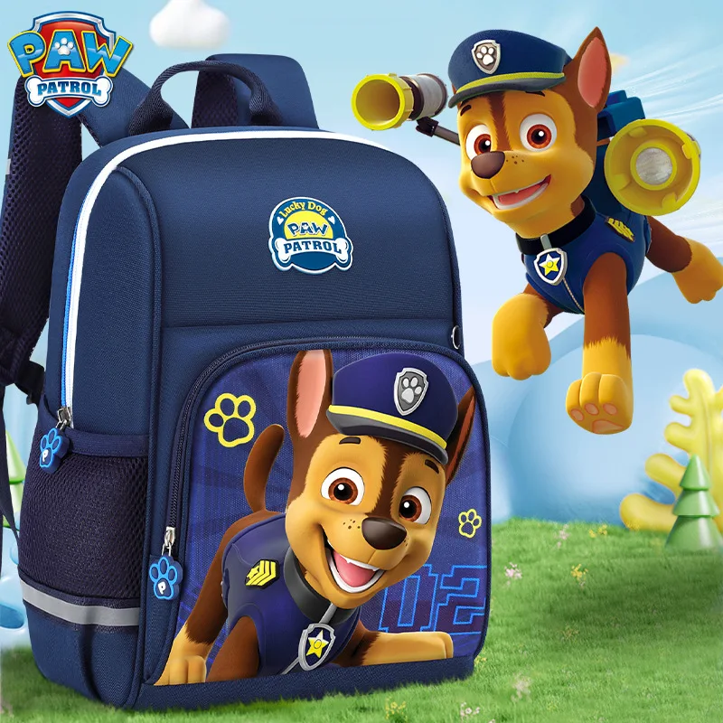 Hot Sale Genuine Paw Patrol 32CM Chase Skye Cute Bag Anime Toy Children backpack Boys Girls Doll birthday Christmas Gift Age 3-8