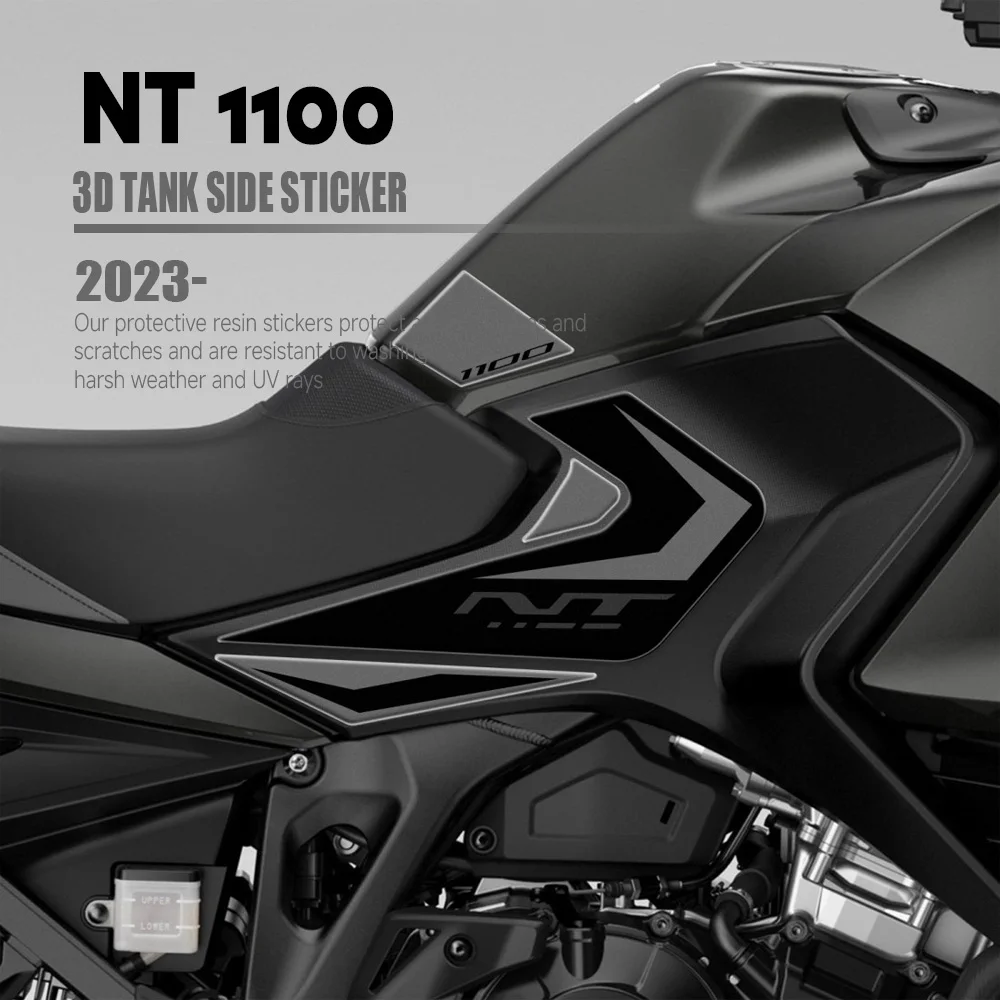 

3D Resin Sticker Protection Decal Kit For NT1100 NT - 1100 2022 2023 2024 Side Tank Stickers