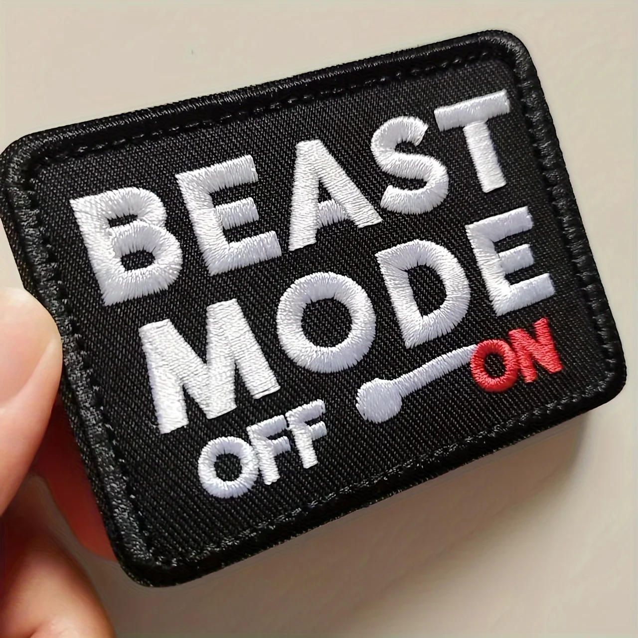 Parche Velcro militar táctico Beast Mode bordado para mochila MOLLE - imagen 3