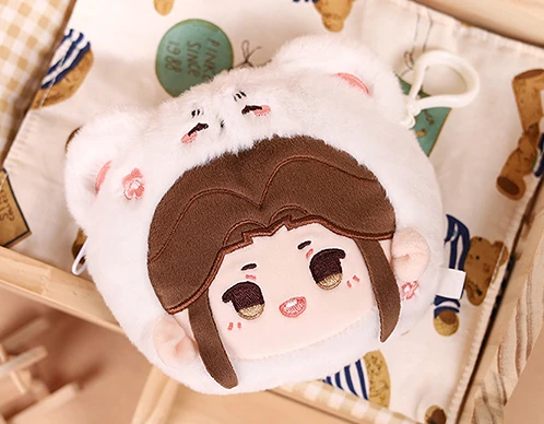 سلسلة مفاتيح قطنية محشوة كاواي ، دمى TGCF ، محفظة عملة دانغو ، أنيمي كوسبلاي ، تيان قوان سي فو Xie ، ليان هوا تشنغ