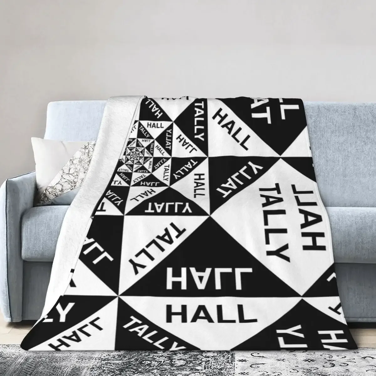 

New 02 Tally Hall Band Logo Genre indie Pop Blankets Flannel Throw Blanket Cover for Bed Living room Picnic Travel Home Couch