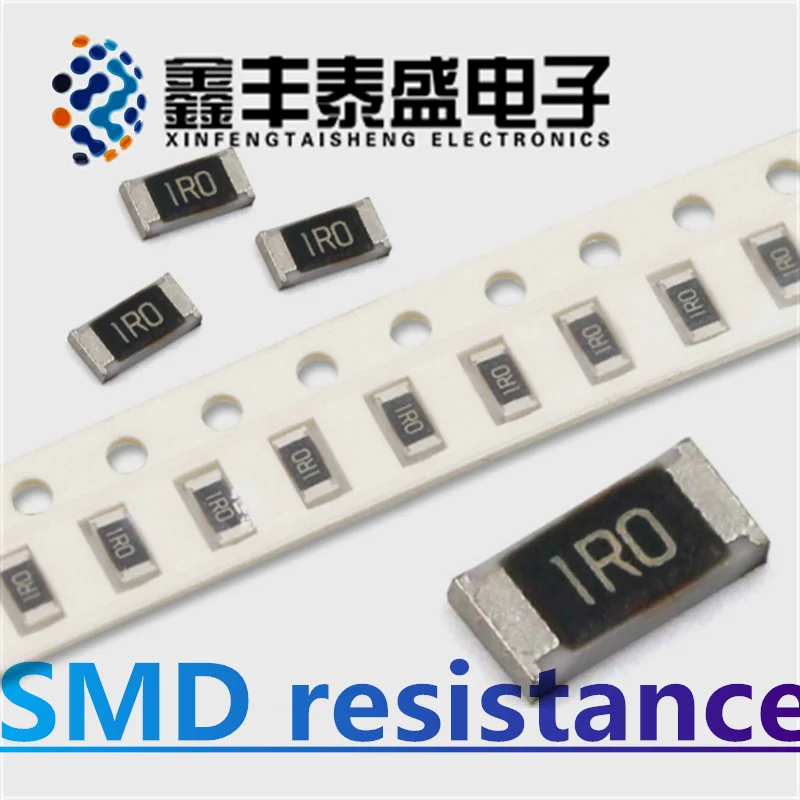 100ks 1% SMD rezistor 0402 0603 0805 1206 0.15R 0.22R 0.47R 1R 20R 30R 56R 100R 1K 22K 33K 62K 82K 92K 100K 0.1M 0.3M1M