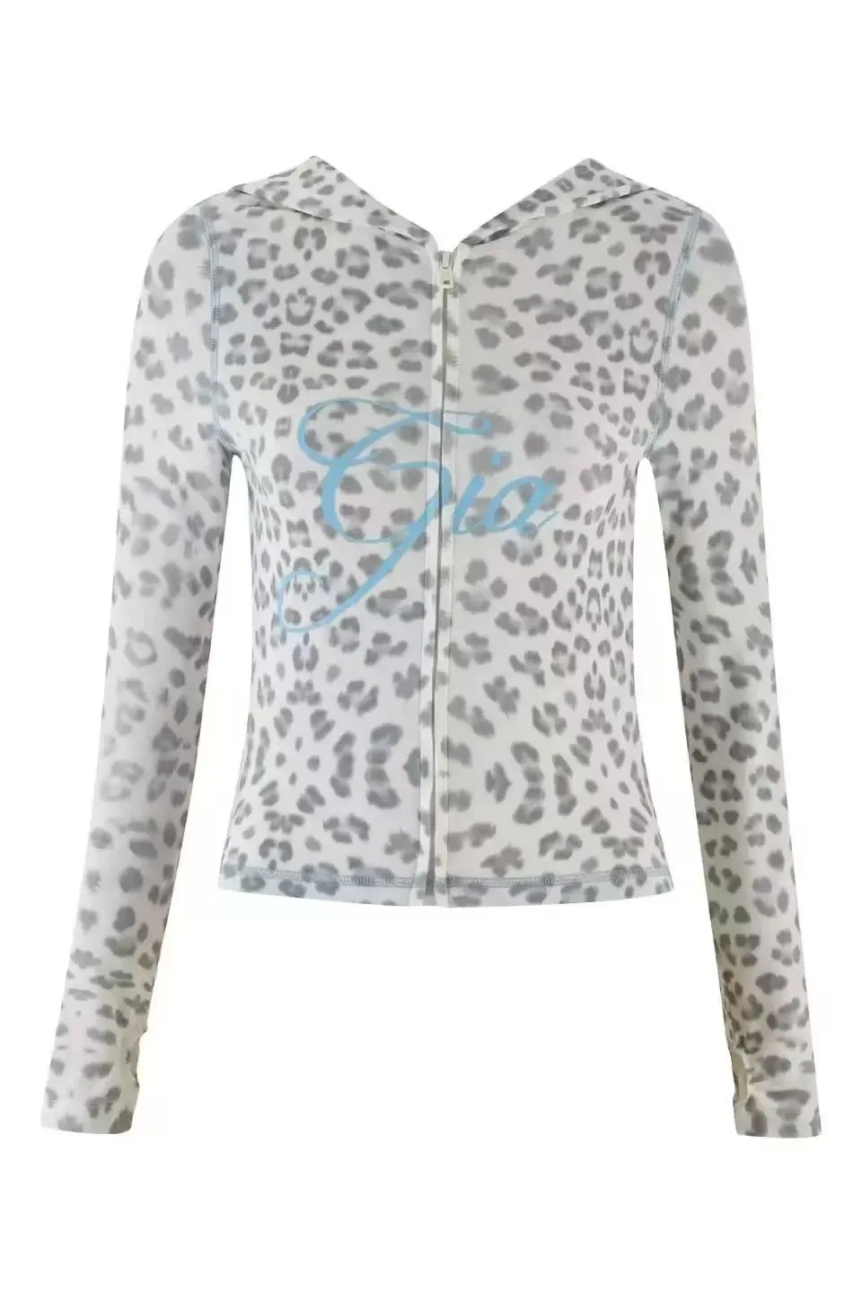 whitepleopard top