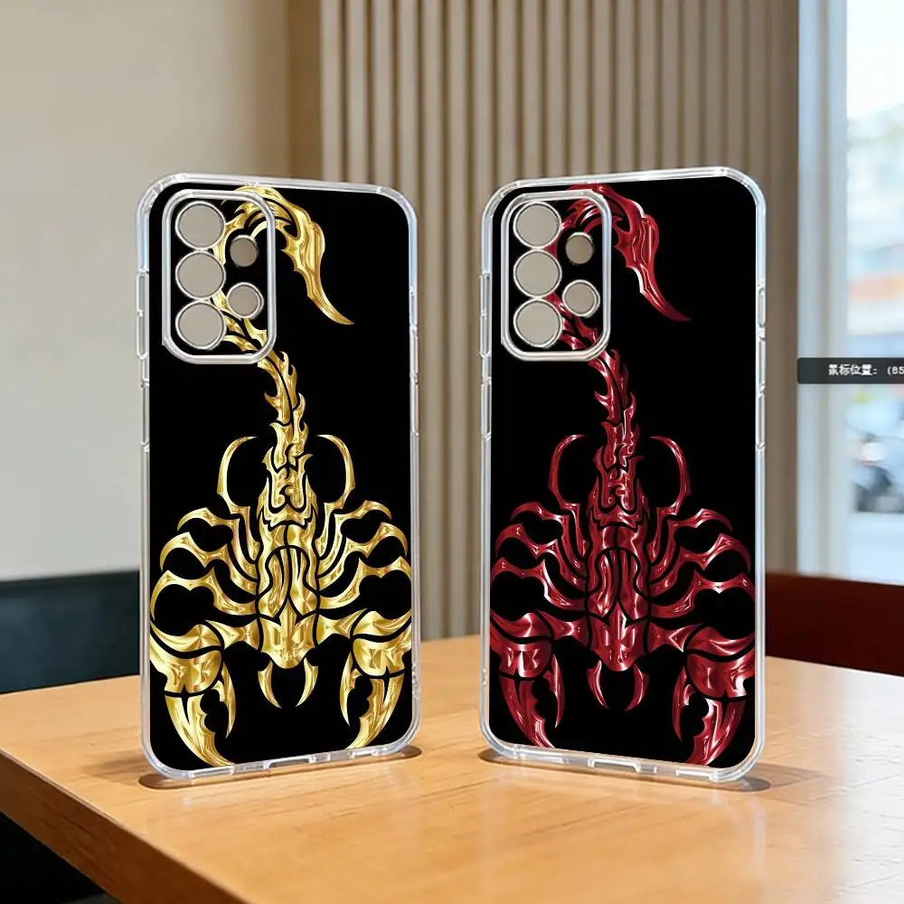 Cool Scorpion Spider-r Phone Case Transparent Silicone Soft For Samsung S25,S24,S21,S22,S23,S30,Ultra,S20,Plus,Fe