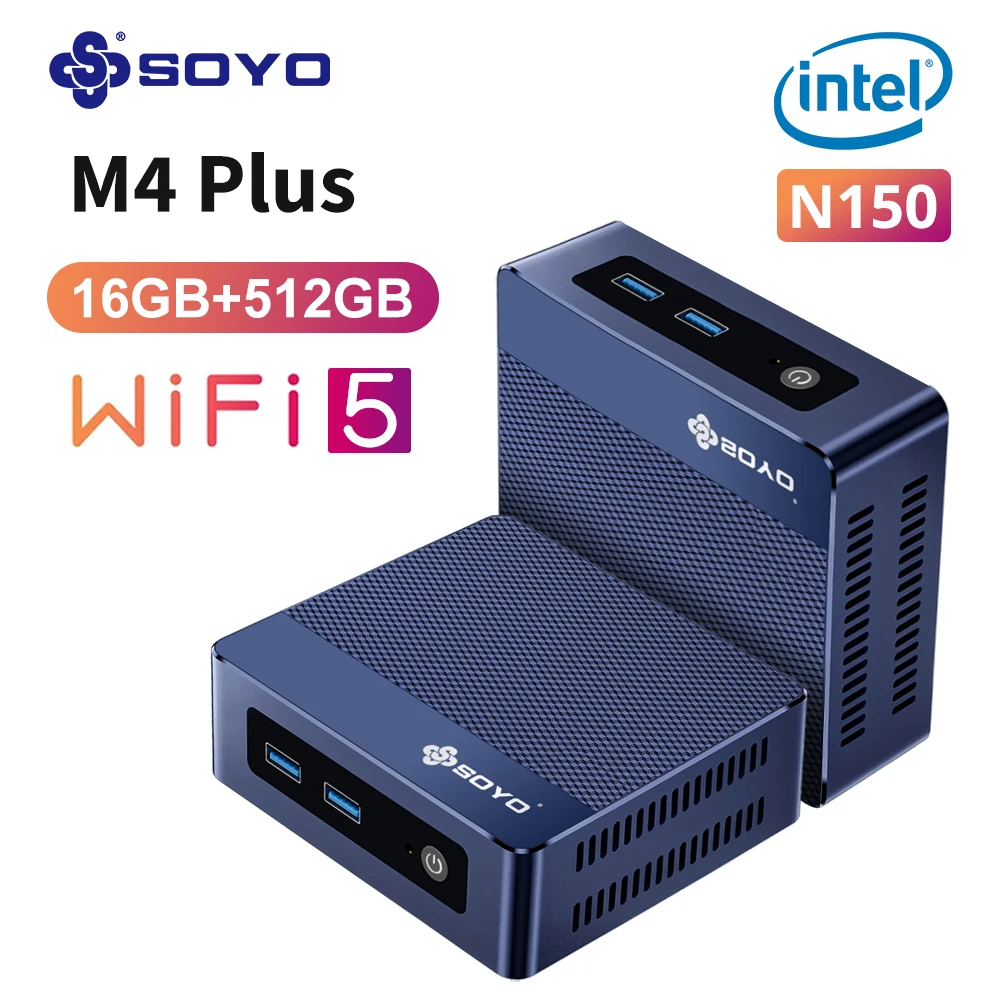 SOYO M4 Plus Мини-ПК Intel Twin-Lake
