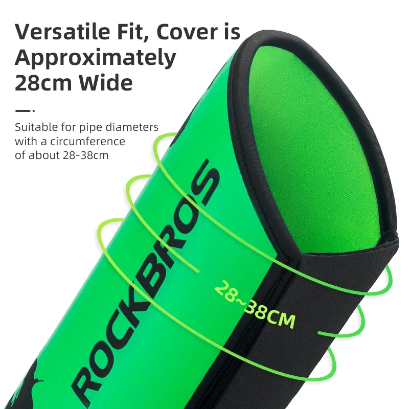 ROCKBROS resistente alle intemperie antipolvere per bici elettrica copertura della batteria spessa riflettente antigraffio protezione isolante