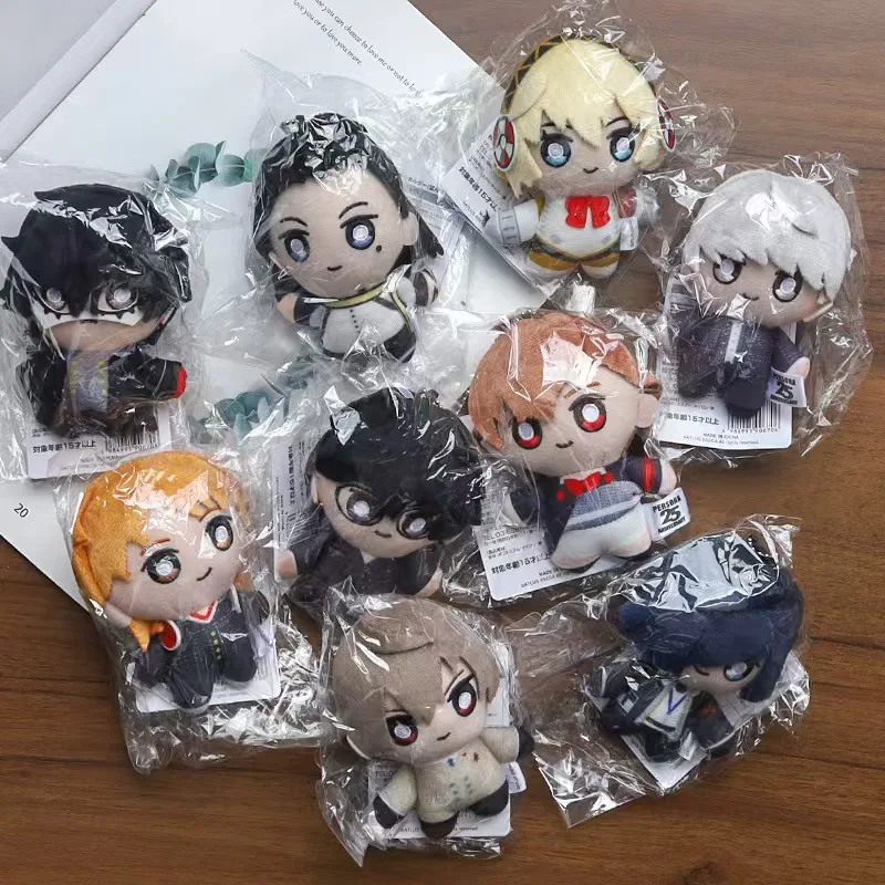 Beliebtes Spiel Persona 5 Plüsch-Schlüsselanhänger Niedlicher Joker Akechi Taschenanhänger Kawaii P3 Aigis Yuki Weiches Zubehör für Geburtstagsgeschenk – Detail 3