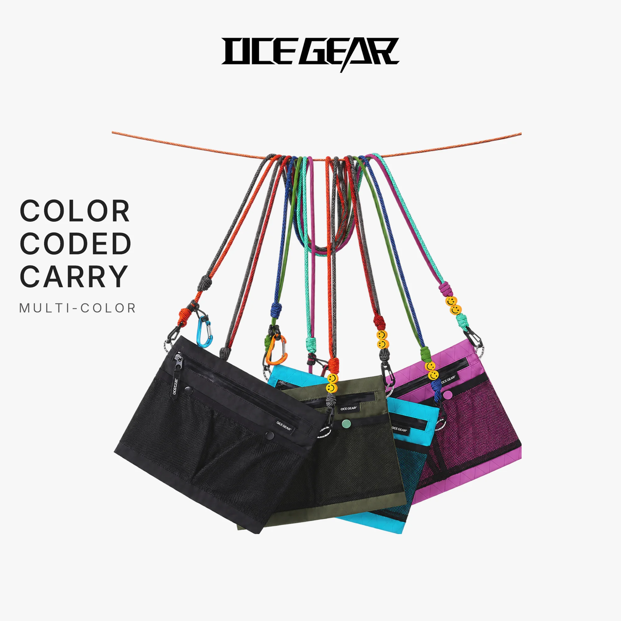 Minimalist X-Pac Sling Bag 75g Waterproof Flat Phone Pouch Outdoor Hiking EDC Gear Small Crossbody Travel Passport Bag