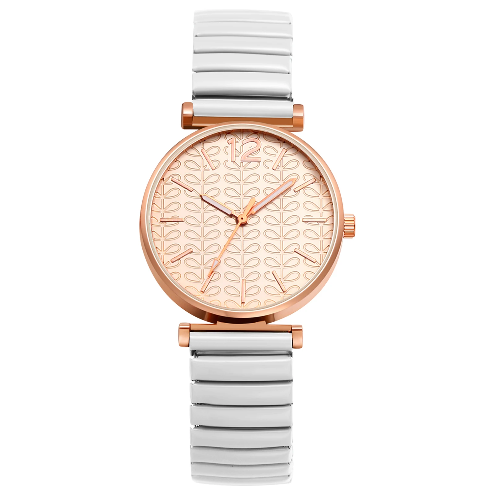 

Lancardo Женский эластичный браслет из нержавеющей стали с цифровой шкалой Кварцевый узор Литеральные изысканные модные женские часы