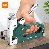 Xiaomi Tuosen Manual Staple Gun All Steel Heavy Duty Stapler Kit Home Decor Outdoor and Indoor Repair Staples Woodworking Tools