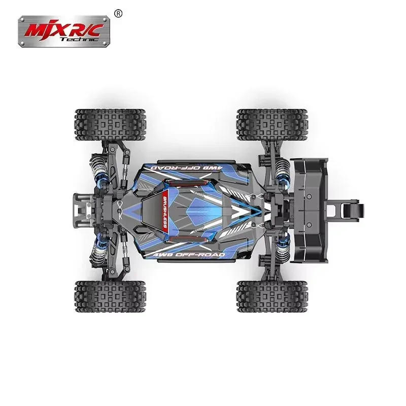 Upgrade Edition Mjx 16207 Hyper Go 1/16 Brushless Rc รถงานอดิเรก 2.4g รีโมทคอนโทรลของเล่นรถบรรทุก 4wd 70kmh ความเร็วสูง Off-Road Buggy