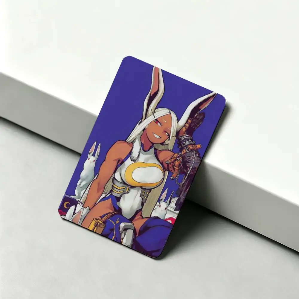 M-Mirko My Hero Academia 1Set 4Pcs Card Skin Stickers, Waterproof Decorative Film for Credit Debit Bank Bus IC Cards view 6