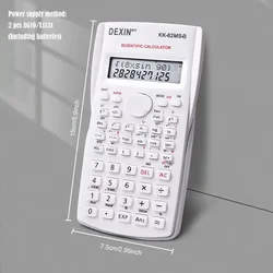 1pc Engineering Scientific Calculator 2 Line Function Calculator Fraction Calculator Statistic Calculator For School Calculator