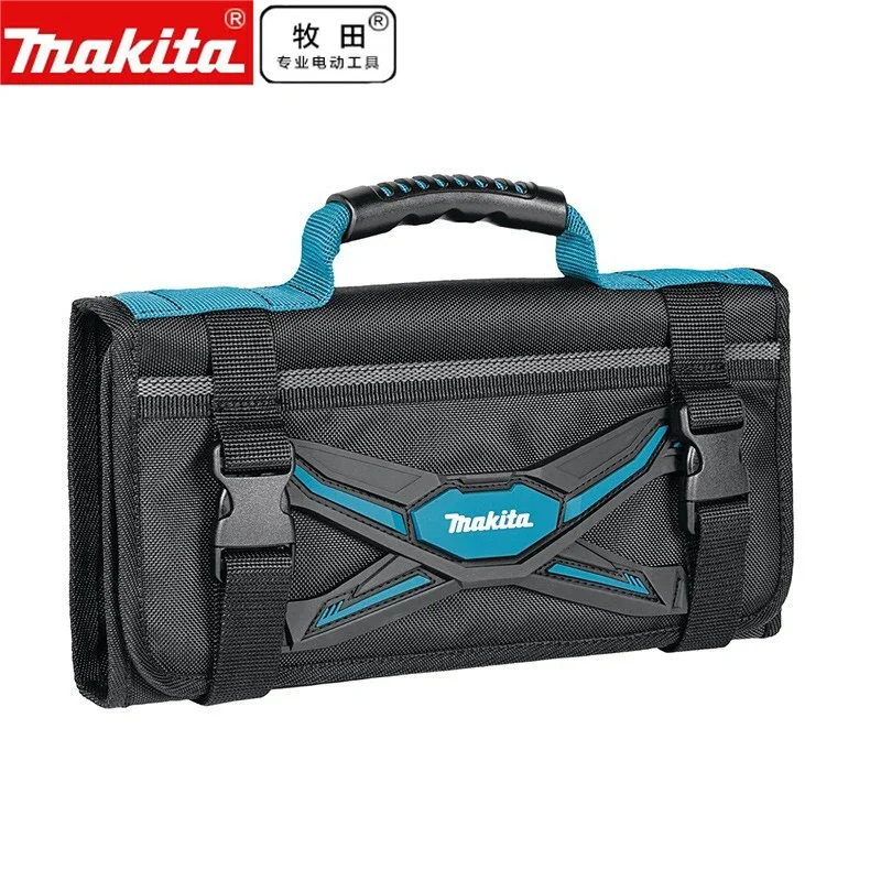 

Makita E-05533 Tool Bag Portable Thickening Electrician Maintenance Carpenter Canvas Tool Organiser Wrap body only bag