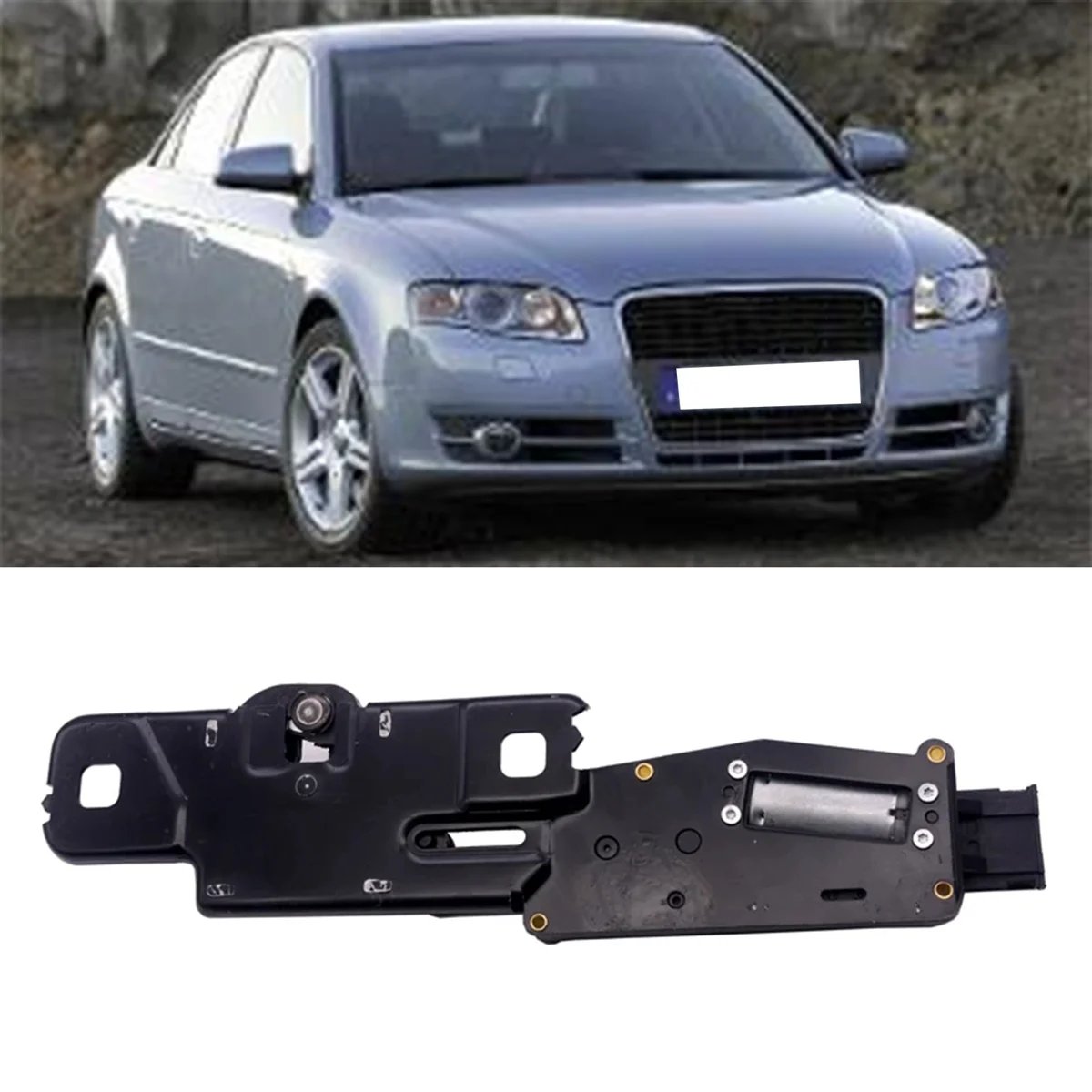 Trunk Lock Frame Power Lock para carro, 4F9827383G, A4, A6, Q5