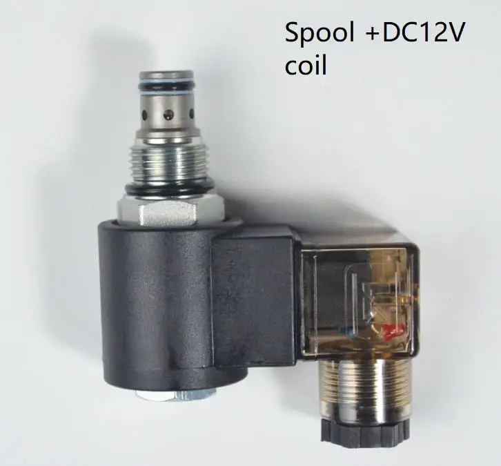 Two-position Two-way Threaded Cartridge Two-way Normally Open Solenoid Valve SV08-25 DHF08-225  08-220