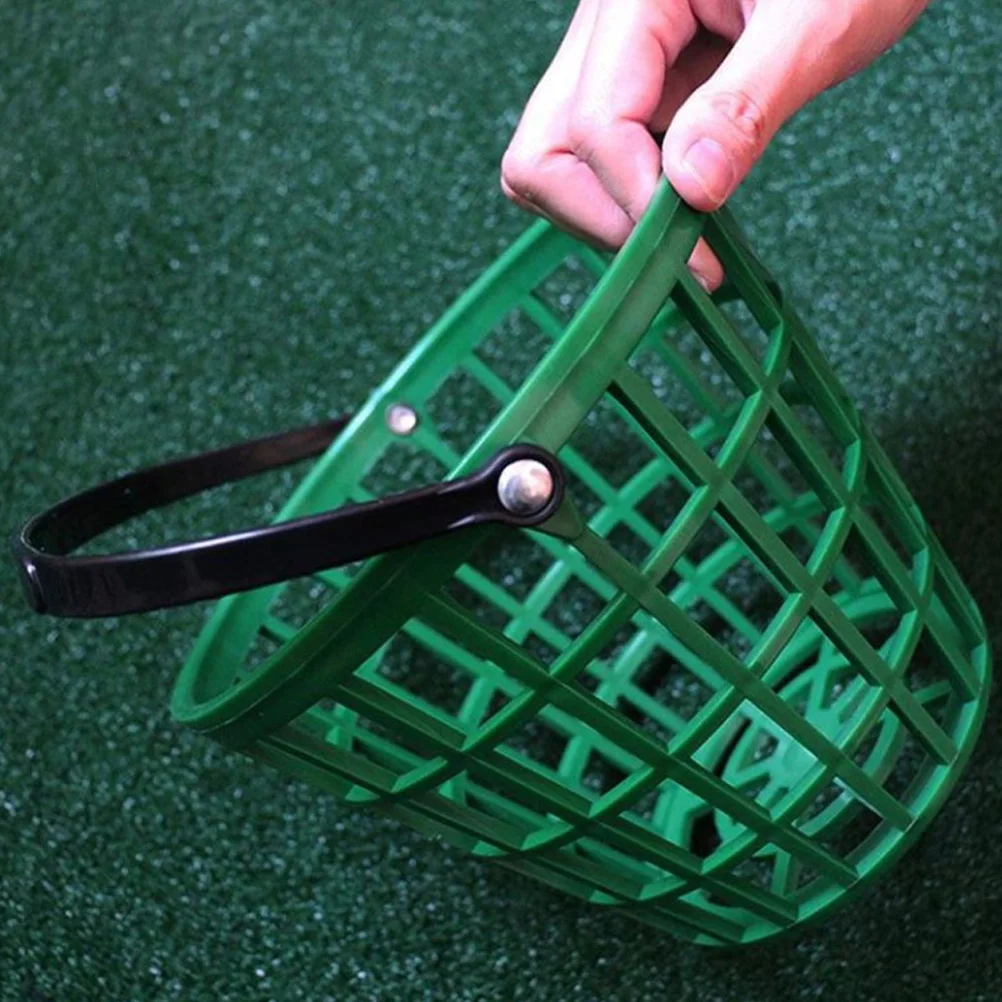 

Golf Ball Pickup Basket Portable Ball Storage Container Heavy Duty Outdoor Sports Equipment For Practice Training