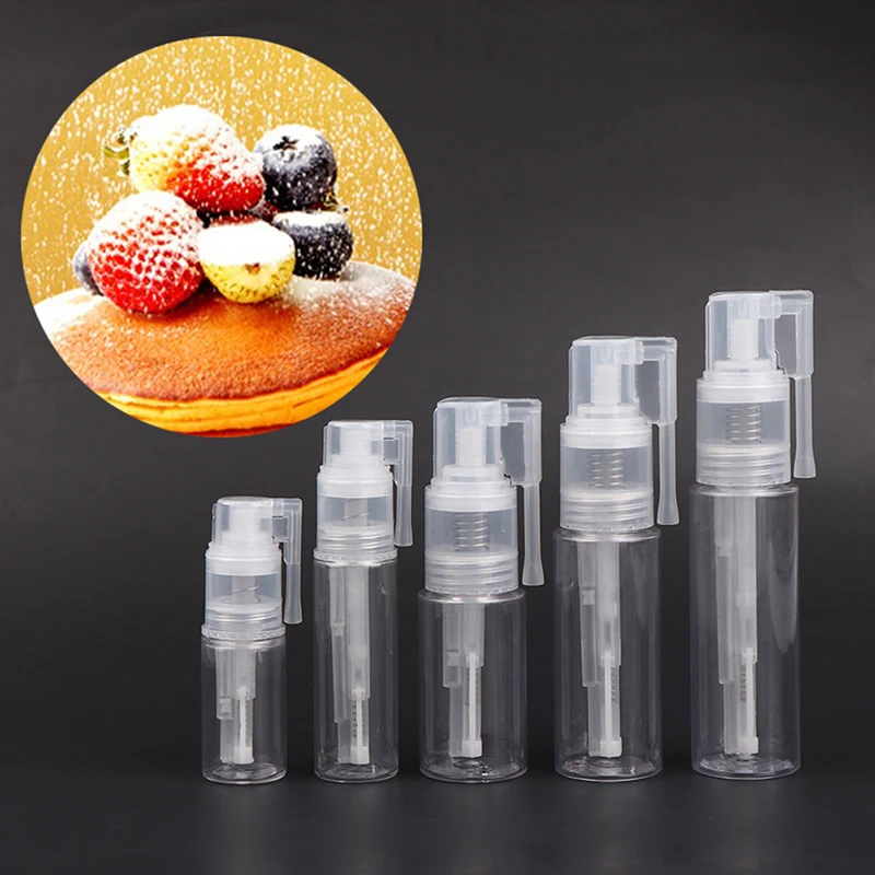 14ML/25ML/35ML/50ML/60ML Glitter Duster Spray Bottle Empty Refillable Portable Dry Powder Spray Bottles