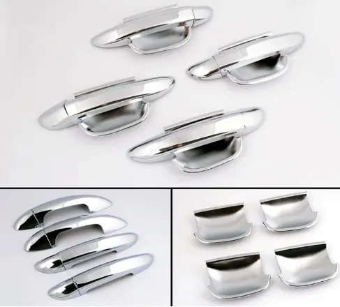 

Хромированная крышка дверной ручки + крышки чаши для VW PASSAT B6 3C Sedan & Variant 2006-2010 / Passat CC 2009-2011 ТОЛЬКО накладки