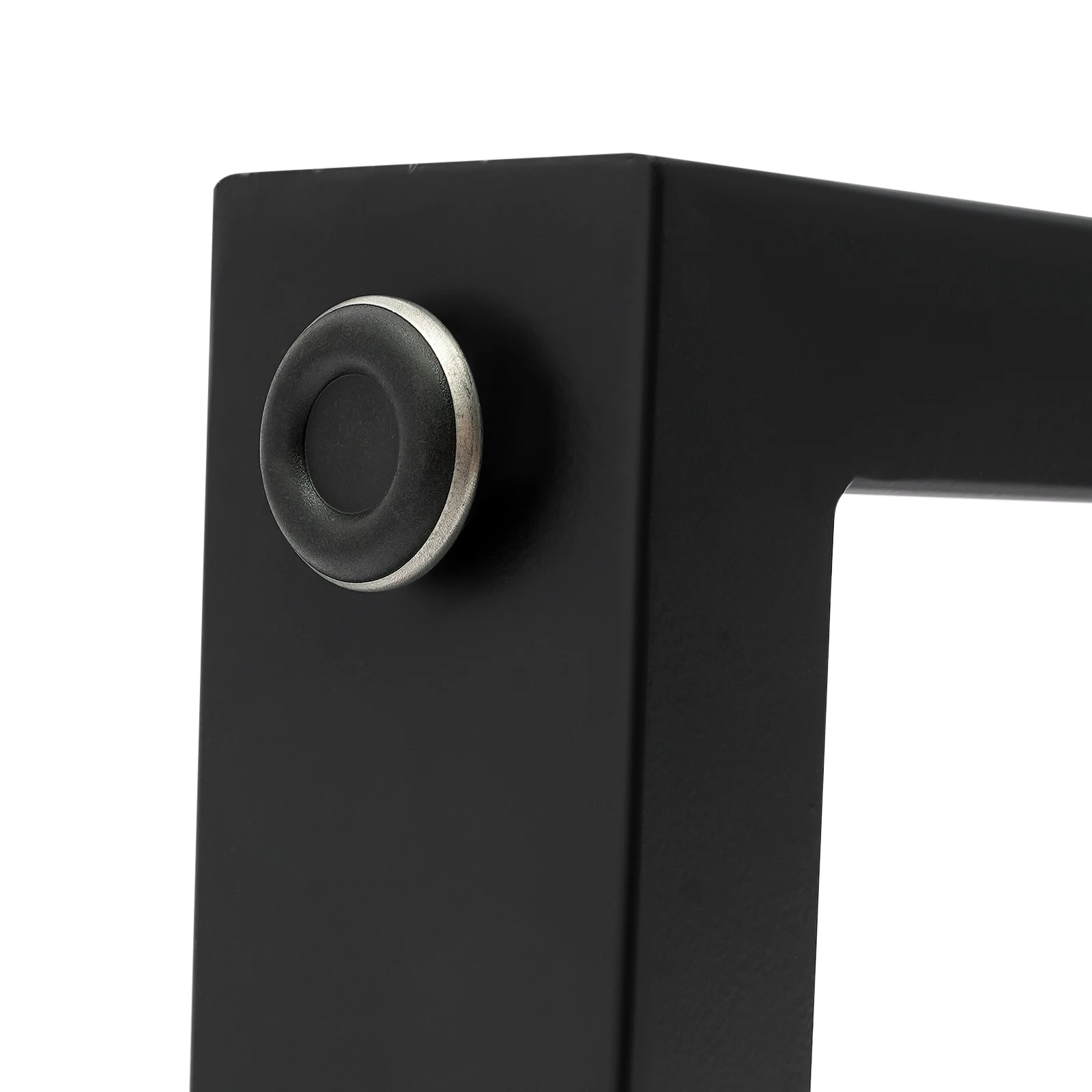 2 Stück Metall-Möbelbeine, 200 kg Tragkraft, industrielle rechteckige Tischbeine, Ersatzbeine für Esstische, Schreibtische, Bänke – Detail 9