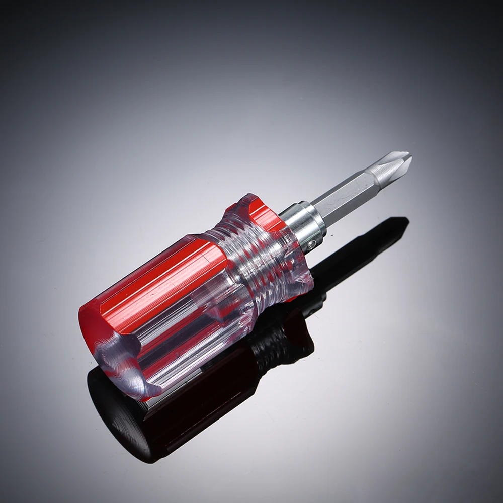 Mini Transparent Dual-Purpose Screwdriver Manual Phillips and Slotted  Screwdrivers Phillips Screwdriver