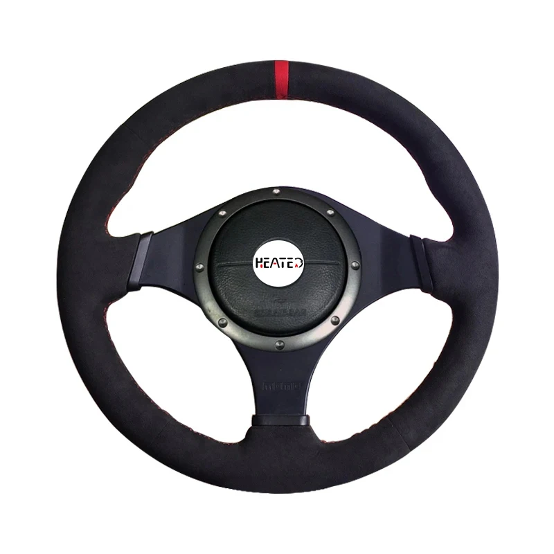 Microfiber Leather Braiding Steering Wheel Cover for Mitsubishi Lancer Evolution 9 EVO 9 Braid on the Steering Wheel Covers