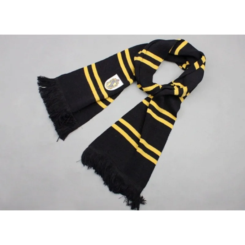 Halloween Tassels Stripe Harris Scarf Cosplay Wizard Warm Scarf Costume Accessories Magic Academy Style Colorly Prop