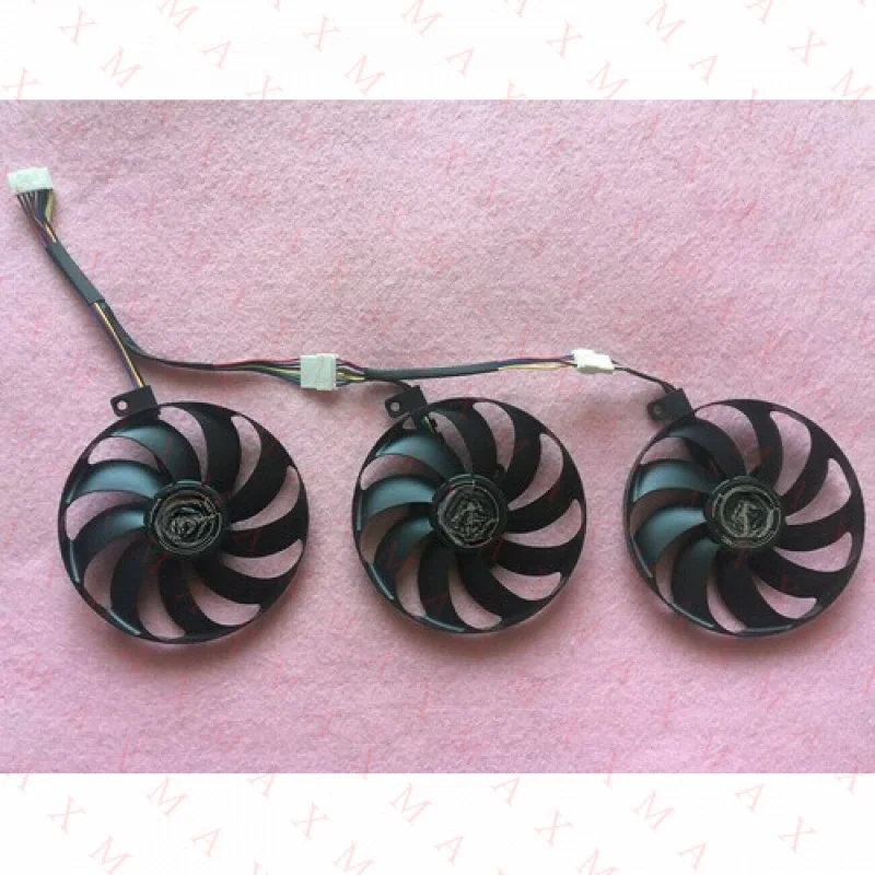 

LL Набор из 3 вентиляторов-кулеров для ASUS RTX 2070 2080 Ti R250 FDC10H12S9-C 88 мм