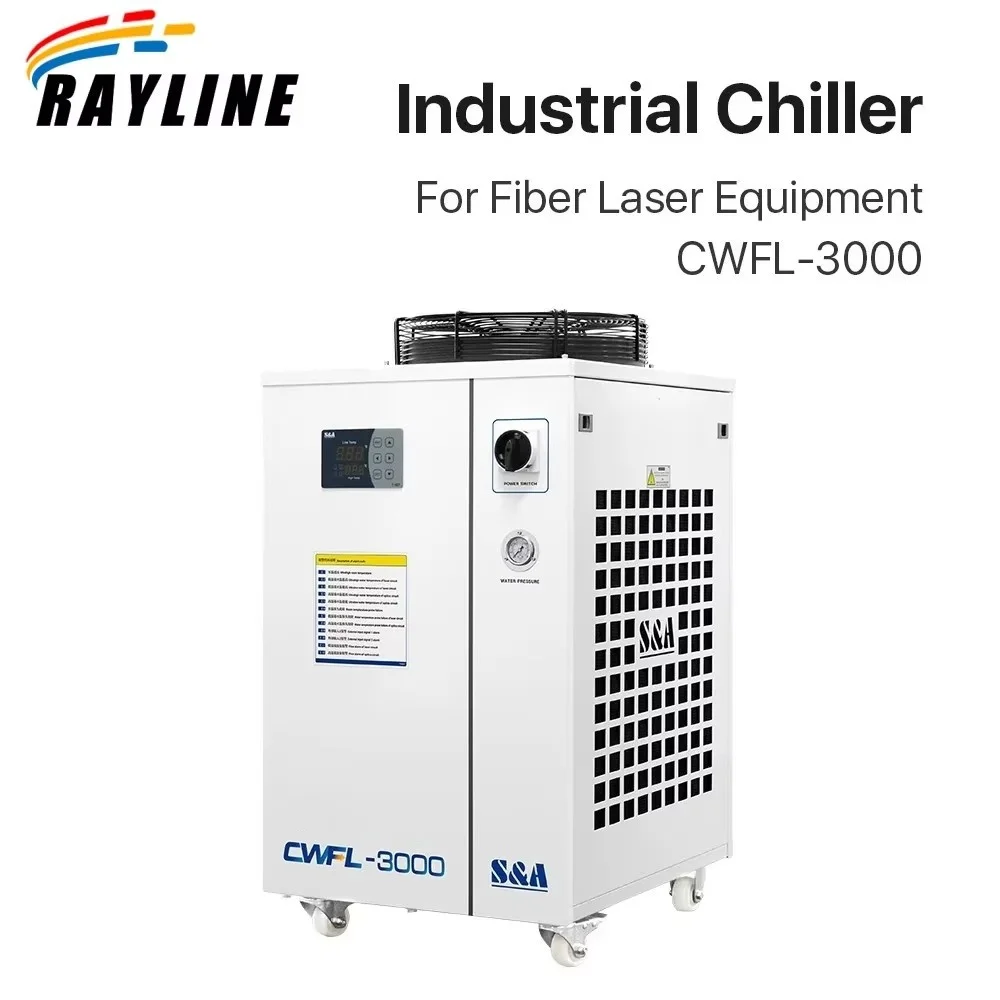 

S&A CWFL-3000 Water Chiller 3000W Fiber Laser Chiller Metal Cooling tank water chiller for Fiber laser cutting machine