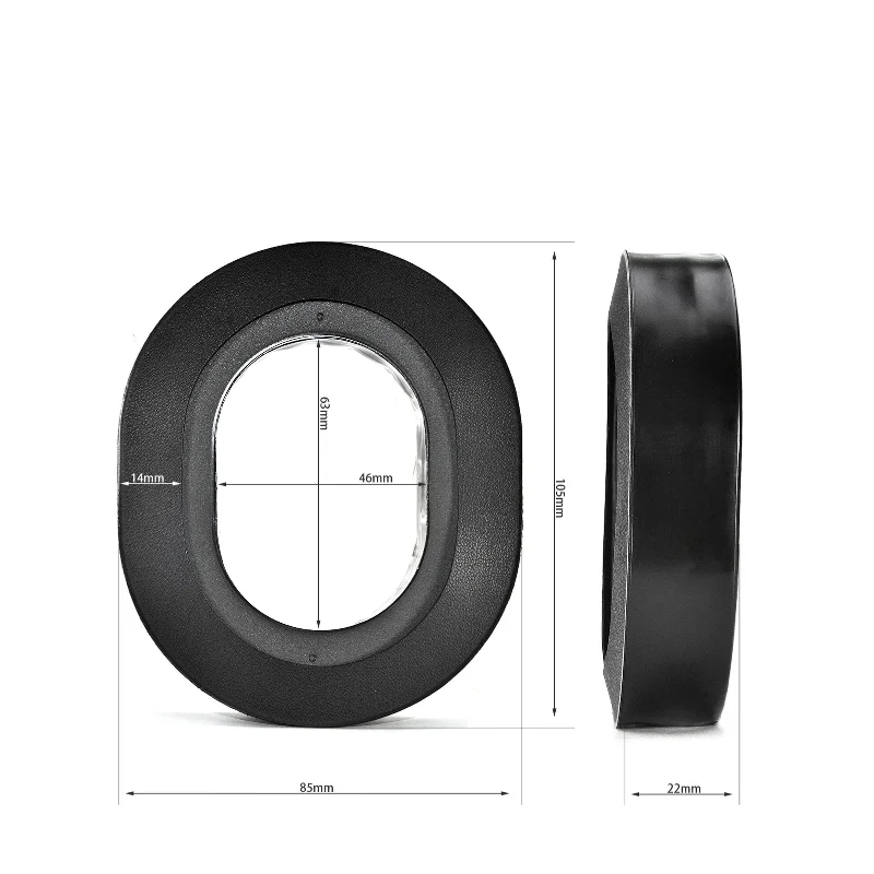 Per SENNHEISER HD280/ EPOS GSP 370 auricolare Gel di raffreddamento Cuscino auricolare Cuscinetti in memory foam di ricambio Cuscinetti auricolari