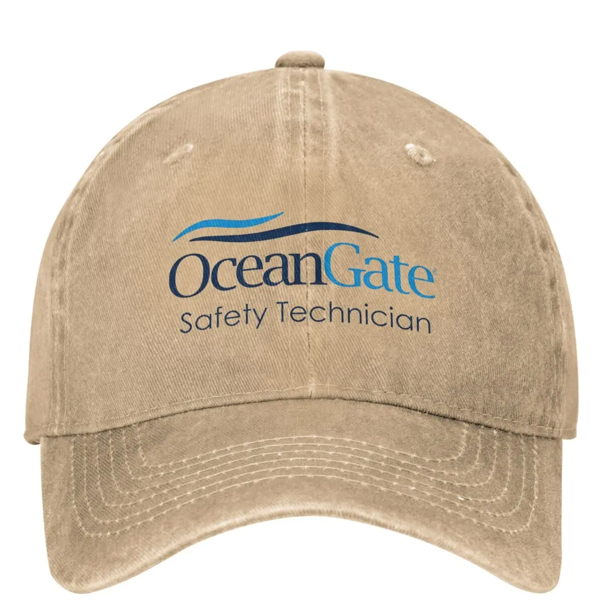 OceanGate Safety Technician Baseball Cap Couple Women Design Trucker Dad Hat Spring Classic Outdoor Sports Snapback Cap