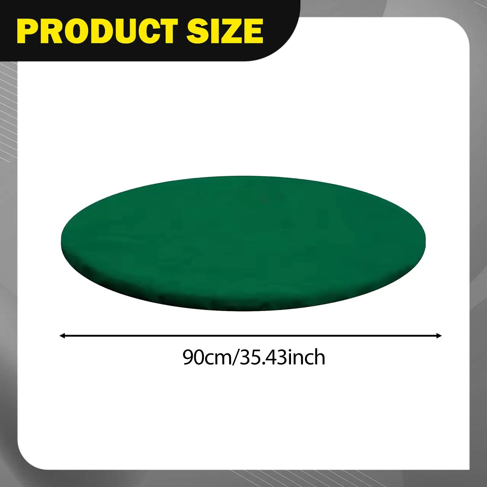 Card Game Table Cover Gaming Mat Portable Playmat Round Professional Game