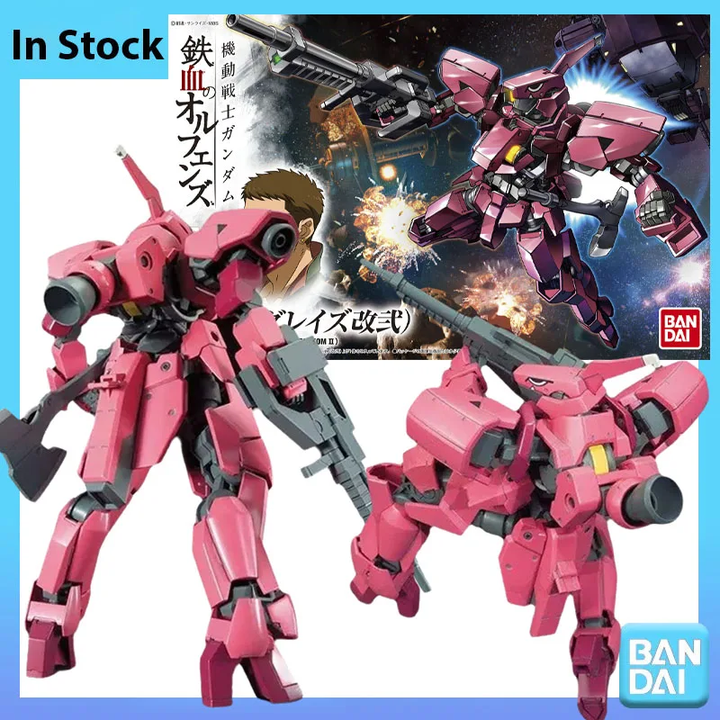 

Bandai 100% Genuine Gundam Model Kit HG IBO 1/144 Ryusei Go Graze Custom Ⅱ Anime Action Figure Collection Assembly Model Toys