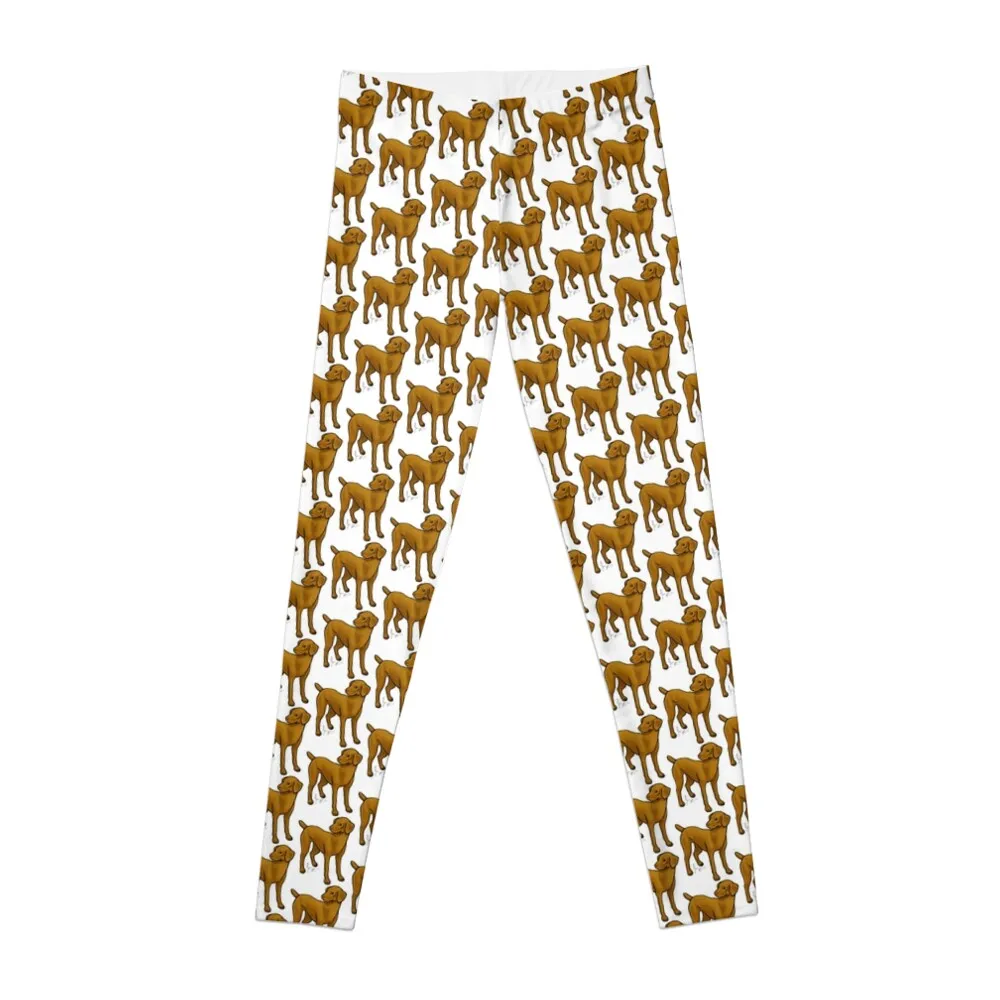 Vizsla - Golden Rust Leggings Female legging pants active wear Womens Leggings