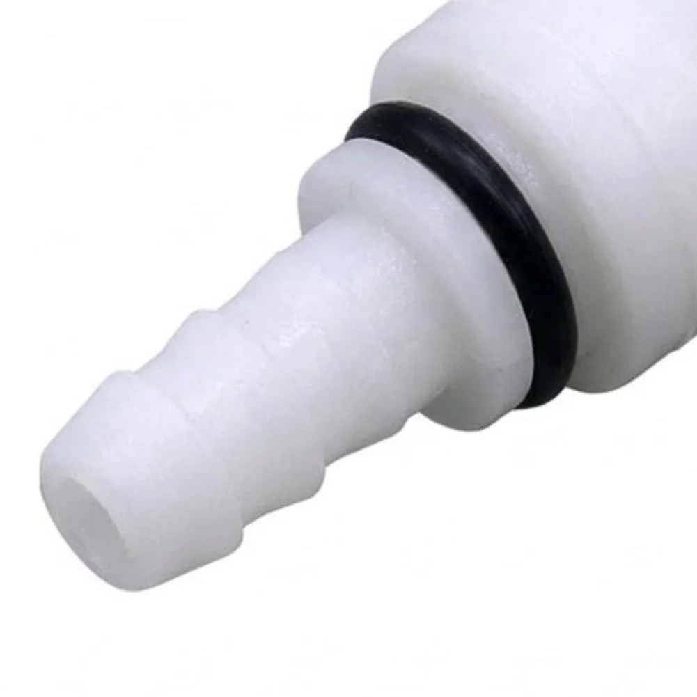 Plastic 1/4in Quick Disconnect Hose Barb Fittings 5 Male 5 Female for Low Temperature to Medium Temperature Fluid Systems