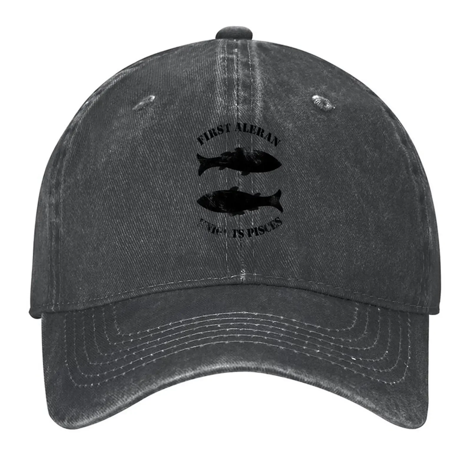 2026 First Aleran Knights Pisces Worn (Black) Baseball Cap New In The Hat party Hat Military Tactical Cap cute Luxury Woman Men'