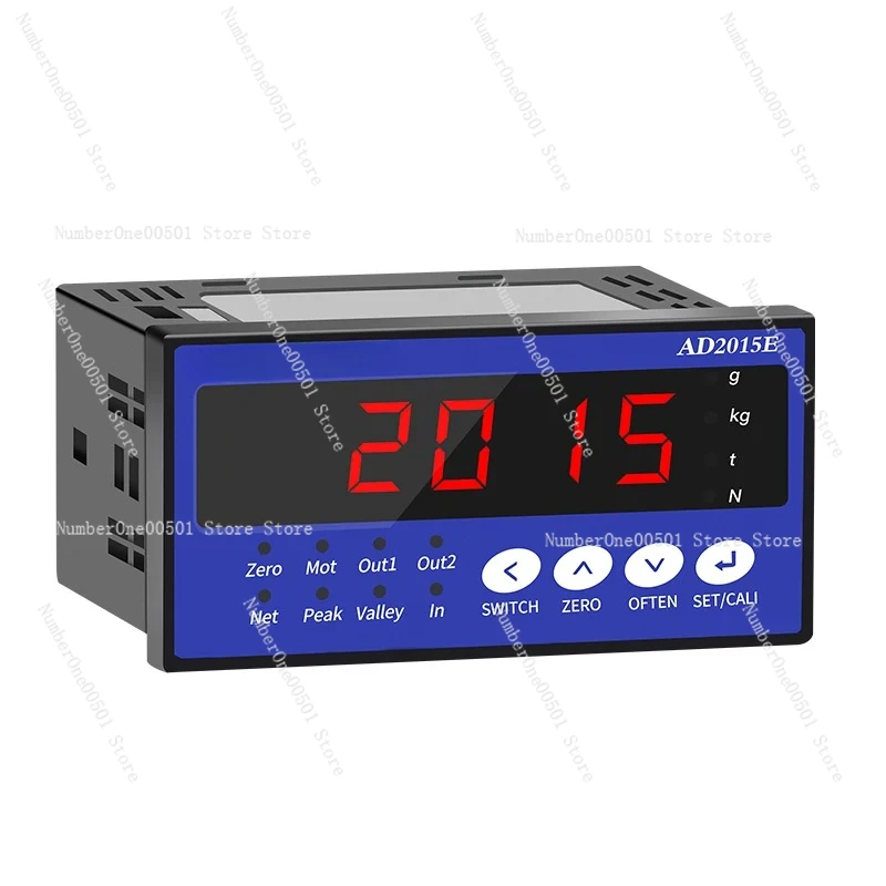 

AD2015E Weighing display controller instrument peak force transducer two-channel relay output