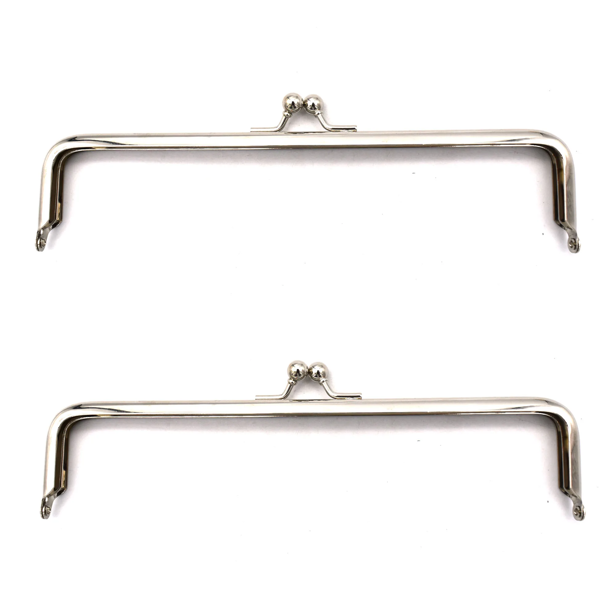 

Metal Rectangle Frame Purse Handle Bag Kiss Clasp Lock Coin Frame Clutch Clasp Lock for DIY Craft Bag Making
