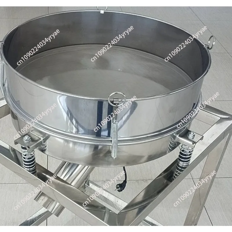 Vibrating Screen Powder Spraying Vibrating Small Electric Screen Separating Powder Machine Screening Machine Flour