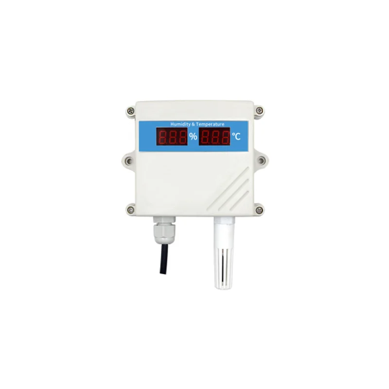 Wall Mount Temperature and Humidity Transmitter Industrial RS485 External Temperature and Humidity Probe