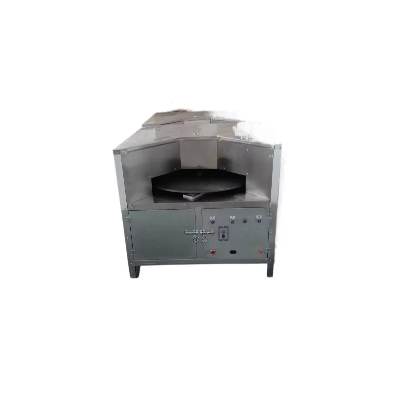 Commercial Rotating Flat Naan Bake Making Electric Gas Tandoor Lebanese Chapati Toaster Arabic Roti Pita Bread Oven