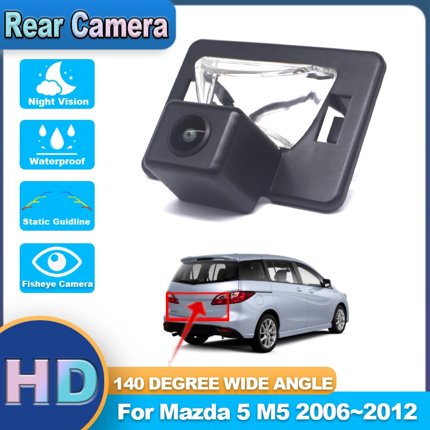 

HD Waterproof Car Back up Rear View Reverse Parking Wireless Camera Parking Assistance For Mazda 5 M5 2006~2009 2010 2011 2012