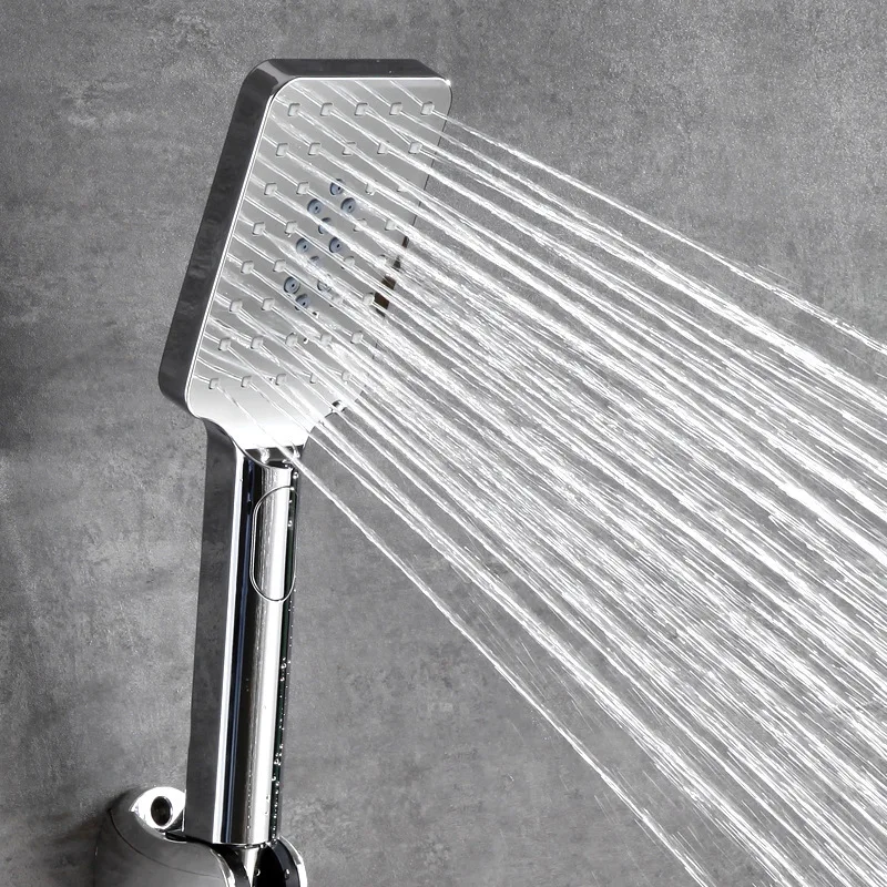 

Насадка для душа, большое отверстие для выхода воды, водонагреватель, аксессуары для душа, бытовая насадка для душа для ванной комнаты, ручная насадка для душа