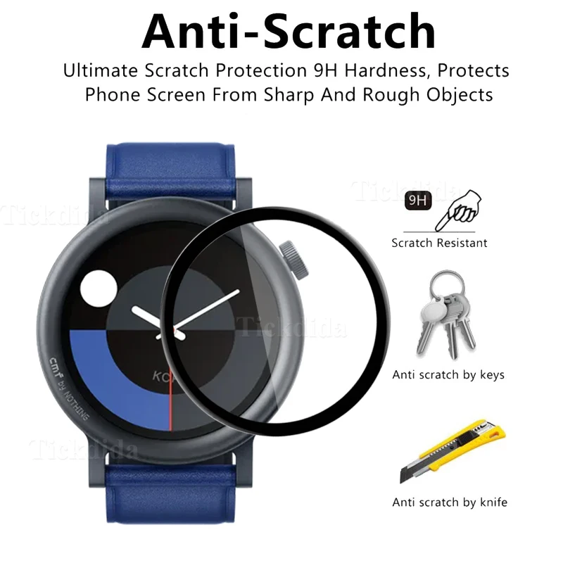 Cmf Watch Pro 2ソフト強化ガラス保護フィルム、シェルスクリーンプロテクター、アクセサリー