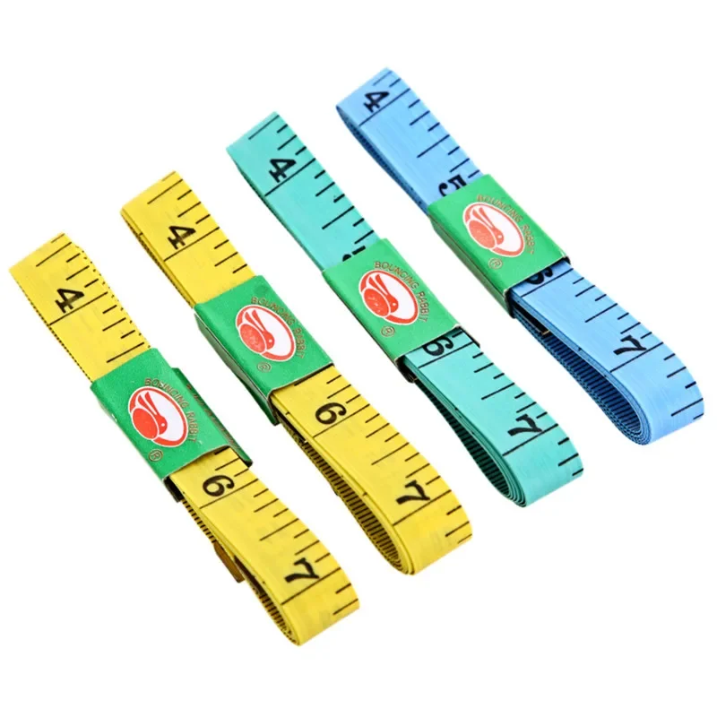 

Tape Measure Body Measuring Ruler Tailor Measure Soft Flat 60Inch 1.5M Sewing Ruler Tape Office Supplies