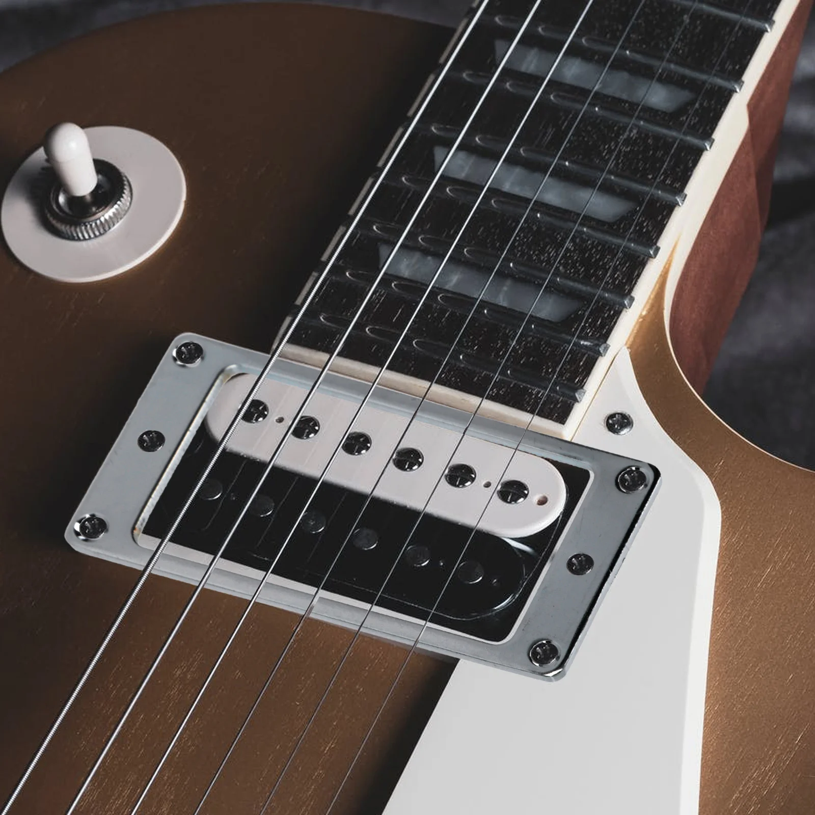 

Aluminium Alloy Pickup Frame Rings Durable Wear Resistant Lightweight Guitar Bottom Protection Accessories Practical