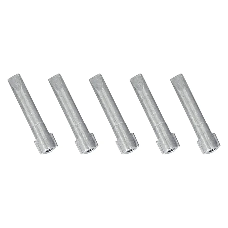 M93K-5Pcs Silver Zince Anode Metal Zince Anode For Outboard Engine 50HP-225HP 62Y-11325-00 62Y-11325-01