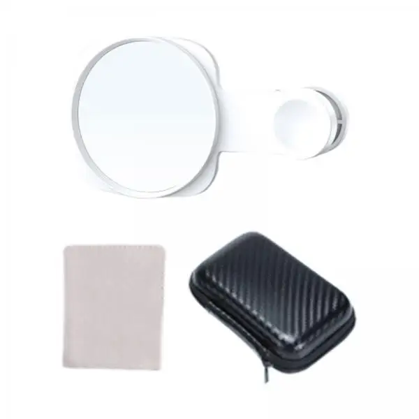 

Selfie Reflector Mirror Portable Clip Attachment Glass Reflection for Smartphone Travel Essentials