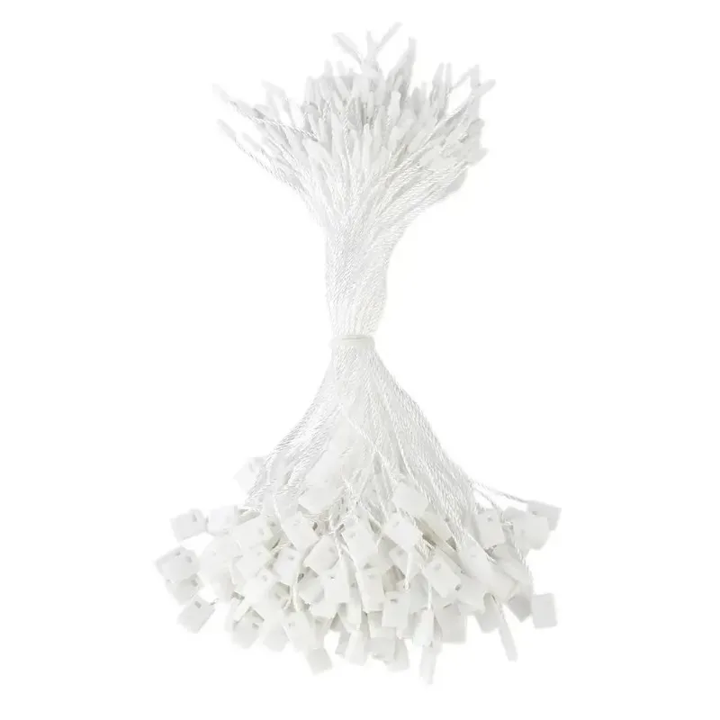New! For 1000PCS Price Tags Hang Tag String Clothing Garment Tags Polyester String Tag Seal Clothing Printed Label
